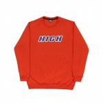 Moletom Crewneck High Bold Laranja